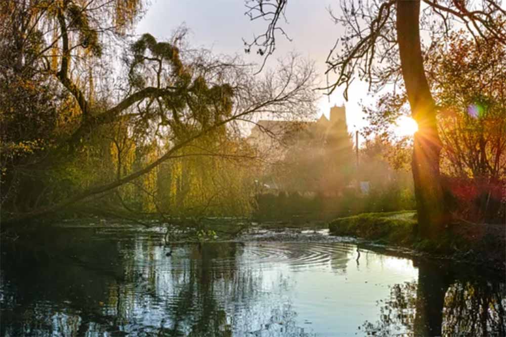 Les marais de Bourges en barque